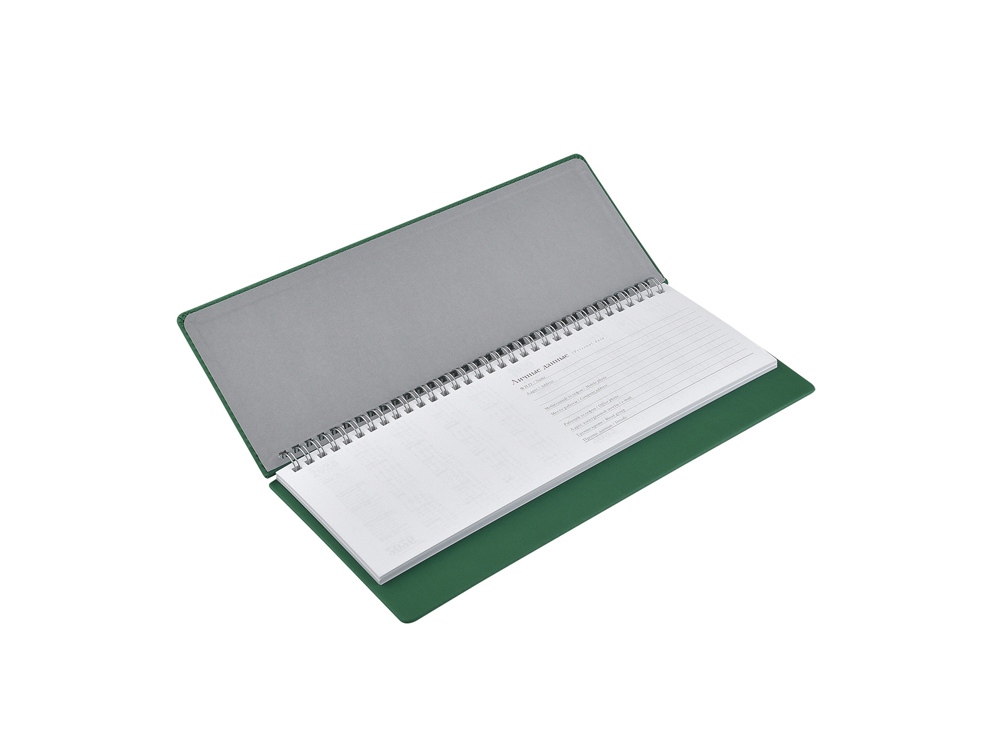 Планинг датированный Velvet 2026, зеленый