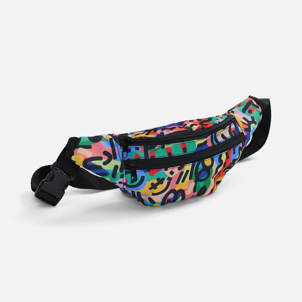 Сумка поясная Bolsana с передним карманом с печатью на заказ с логотипом  | Print Logo