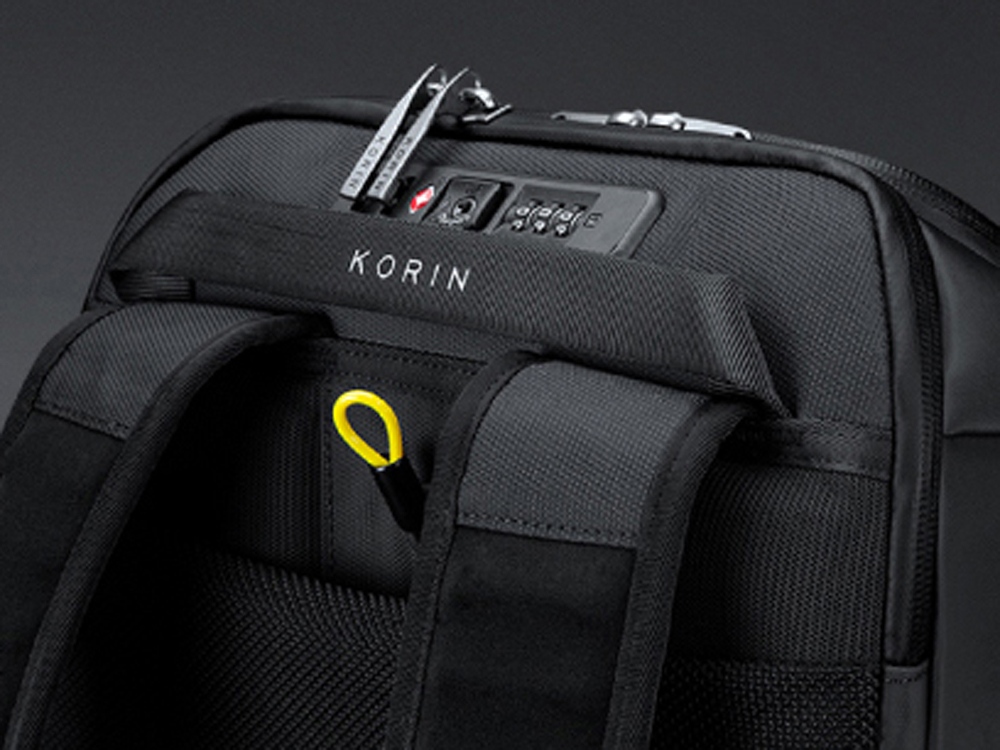 Атикражный рюкзак FlipPack для ноутбука 15.6, черный