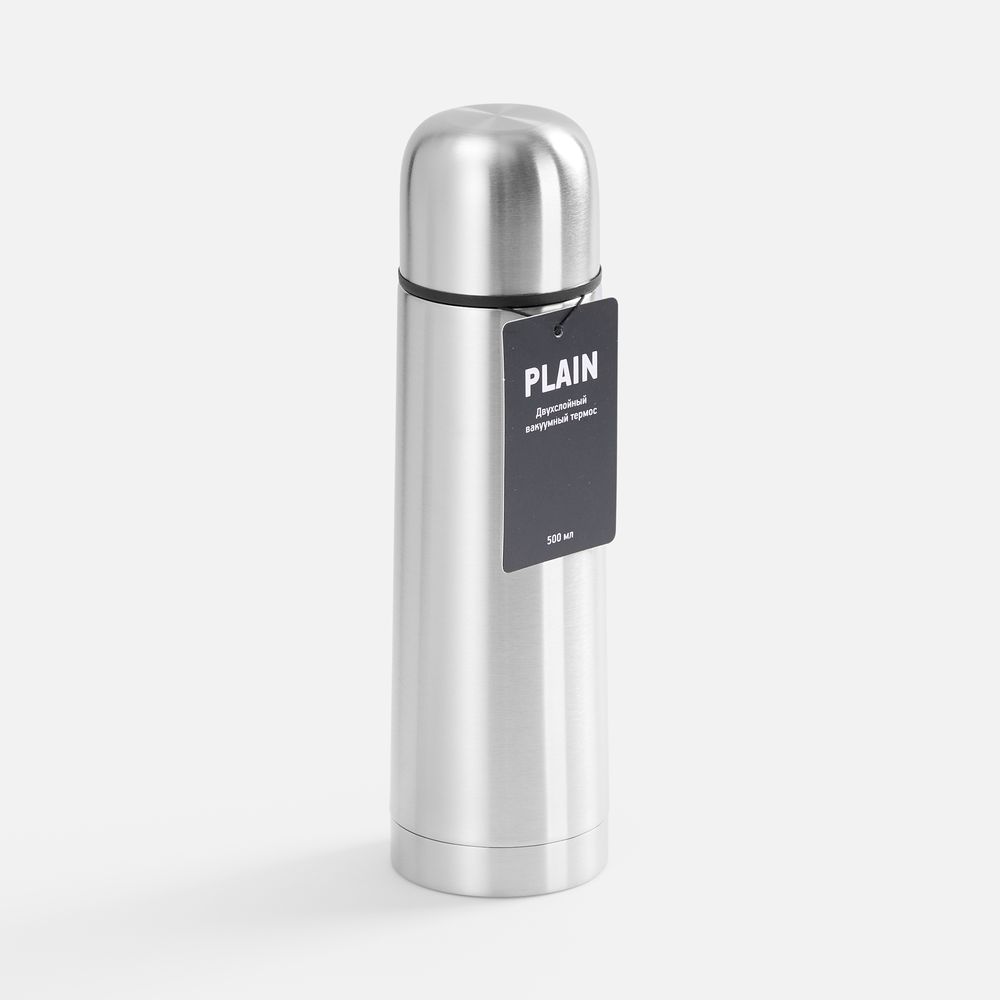 Термос Plain 500, ver.2 с логотипом  | Print Logo