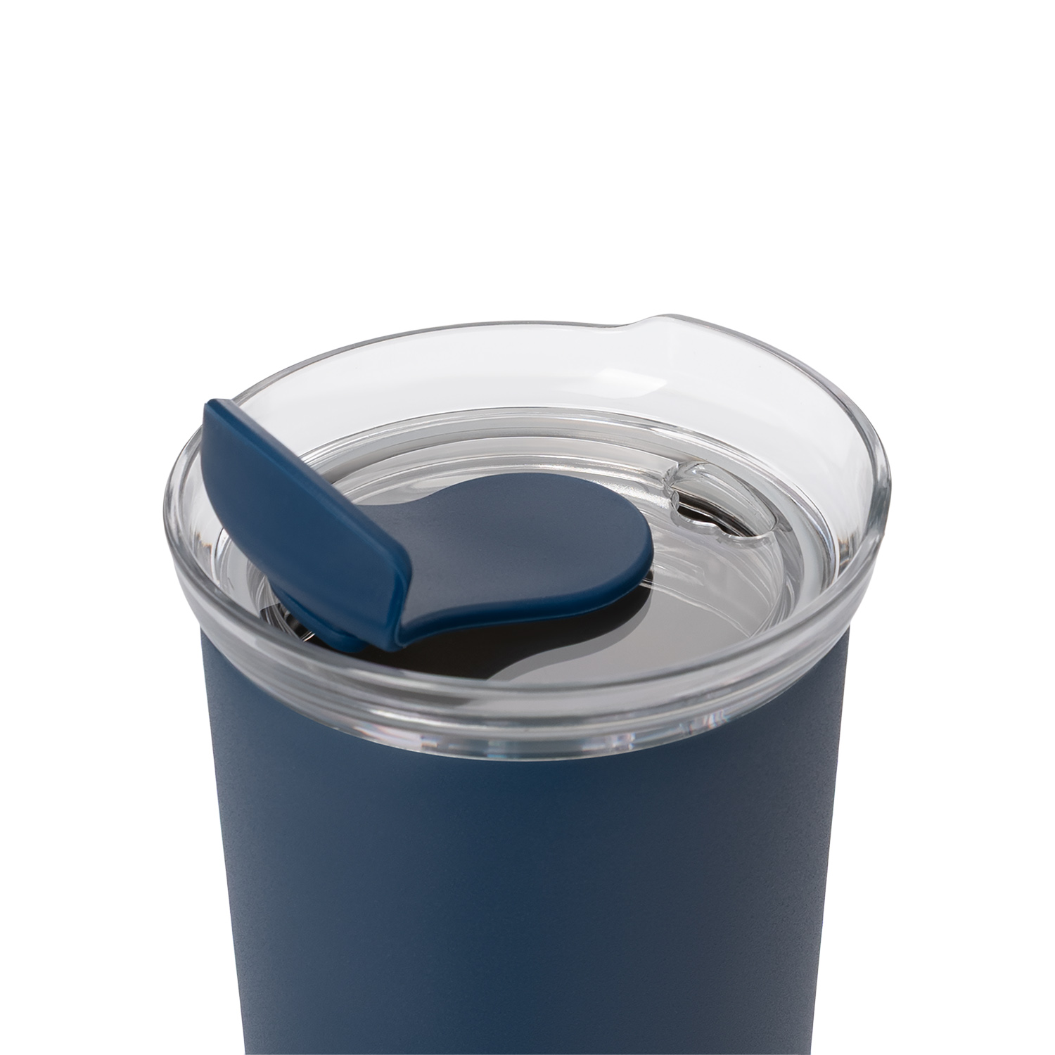 Термокружка вакуумная Страда, синяя