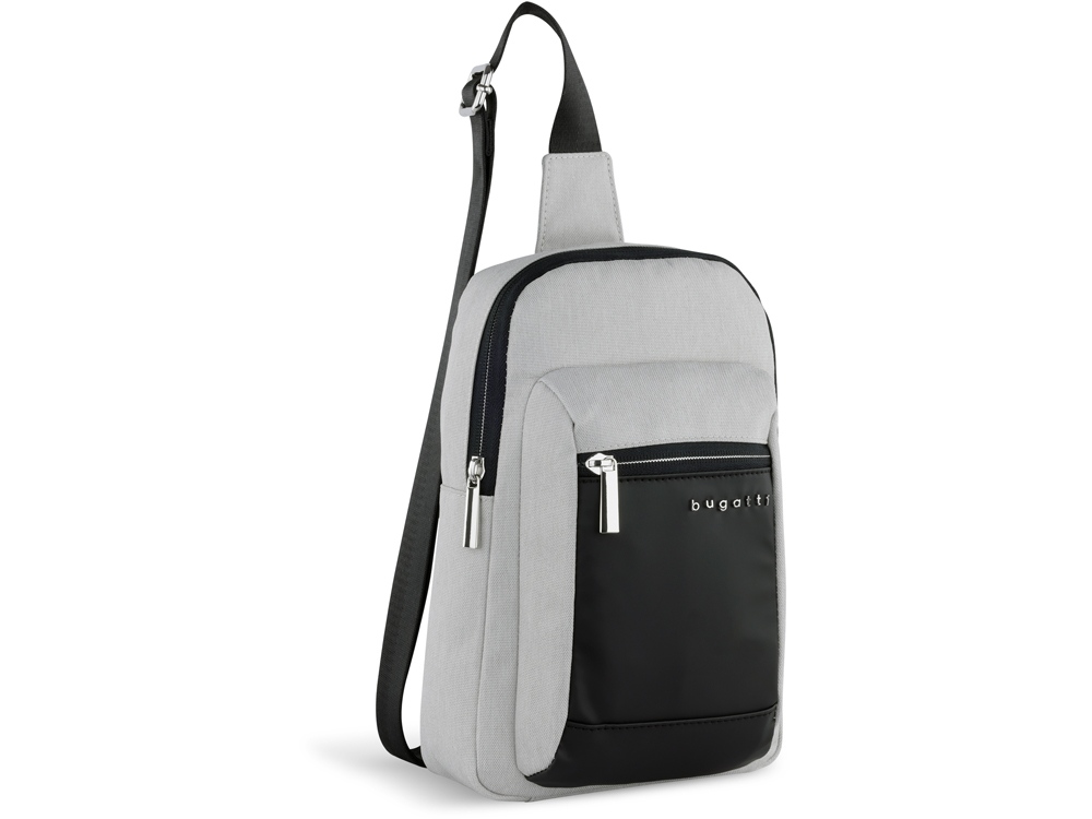 Сумка кросс-боди мужская СЕРА (SERA) с логотипом BUGATTI | Print Logo