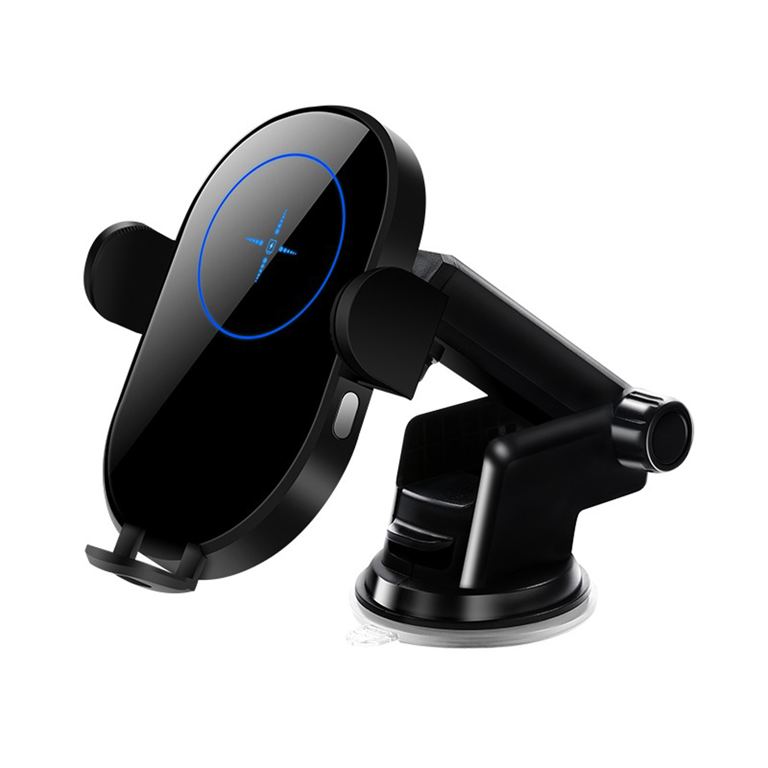 Автомобильный держатель для смартфона Нова (Nova) 15W с функцией беспроводной зарядки с логотипом Portobello Автомобильные держатели | Print Logo