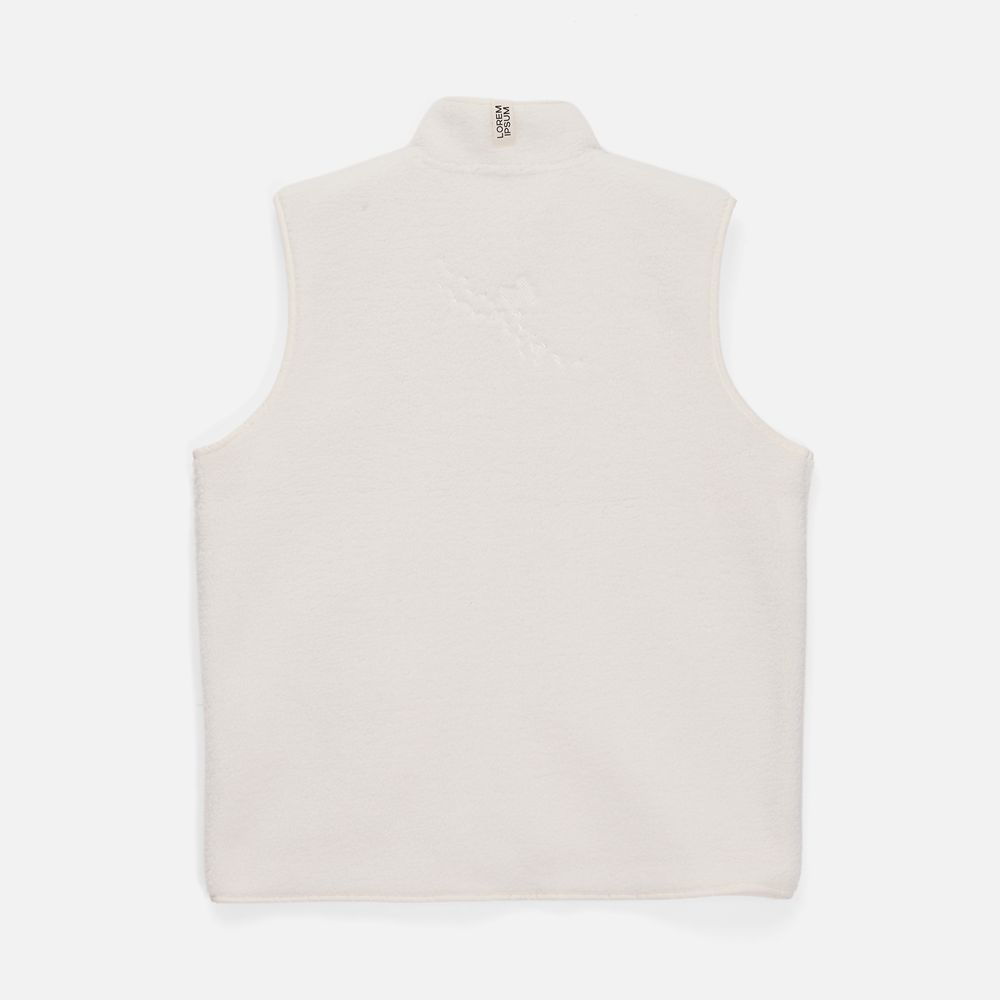 Жилет унисекс Oblako, молочно-белый, размер ХL/ХХL