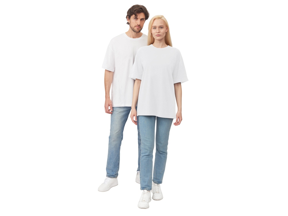 Футболка оверсайз Vienna унисекс , белый