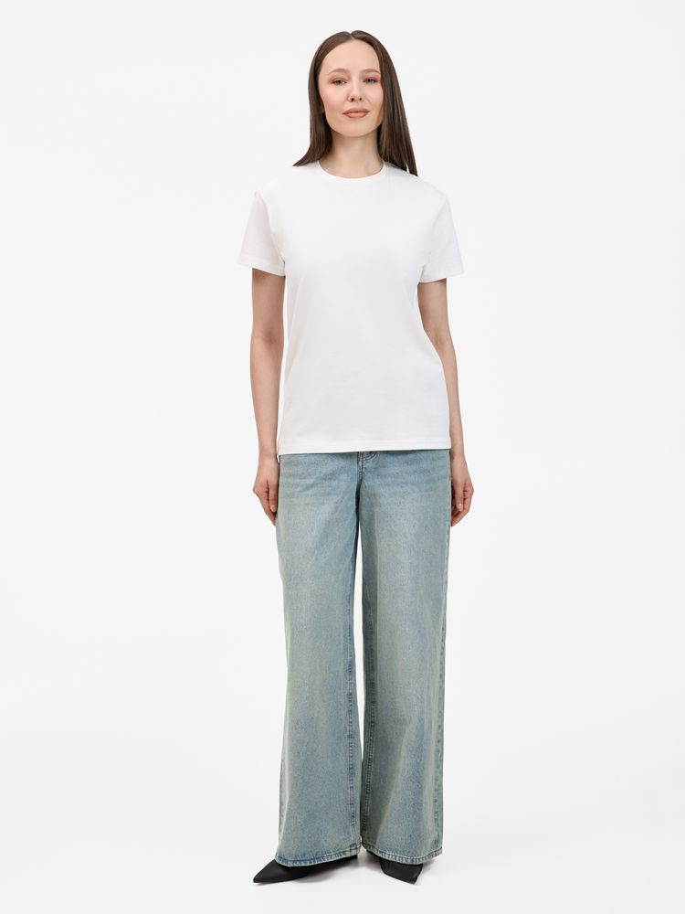 Футболка унисекс T-Bolka 200, белая, размер XXL