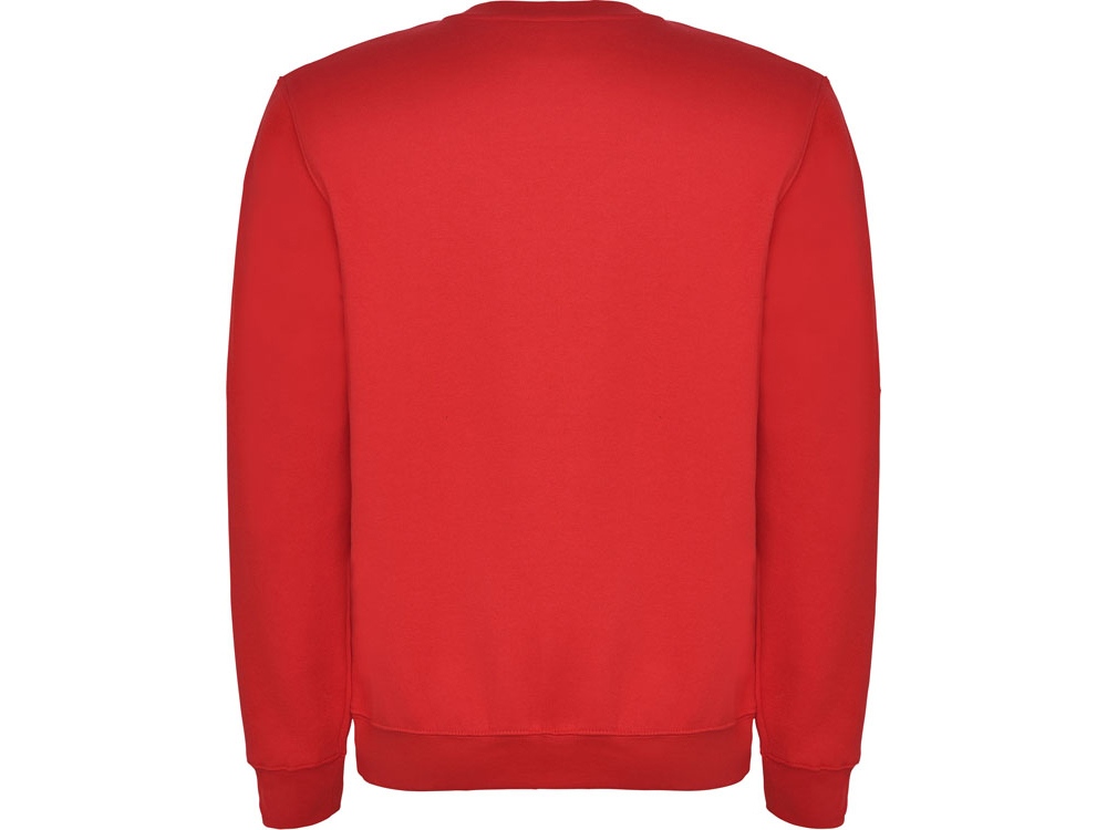 Свитшот с начесом Clasica унисекс, красный
