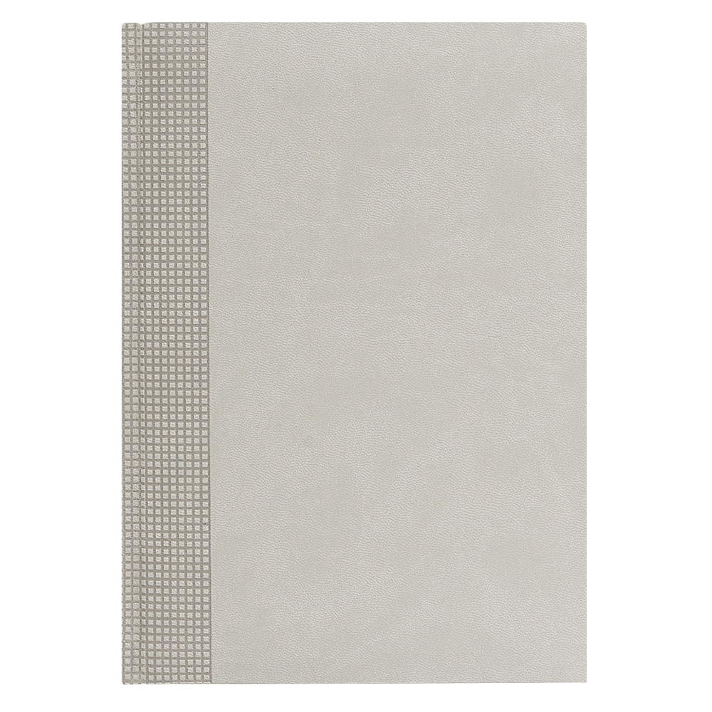 Ежедневник Velvet недатированный без календаря, бежевый с логотипом Portobello Классика | Print Logo