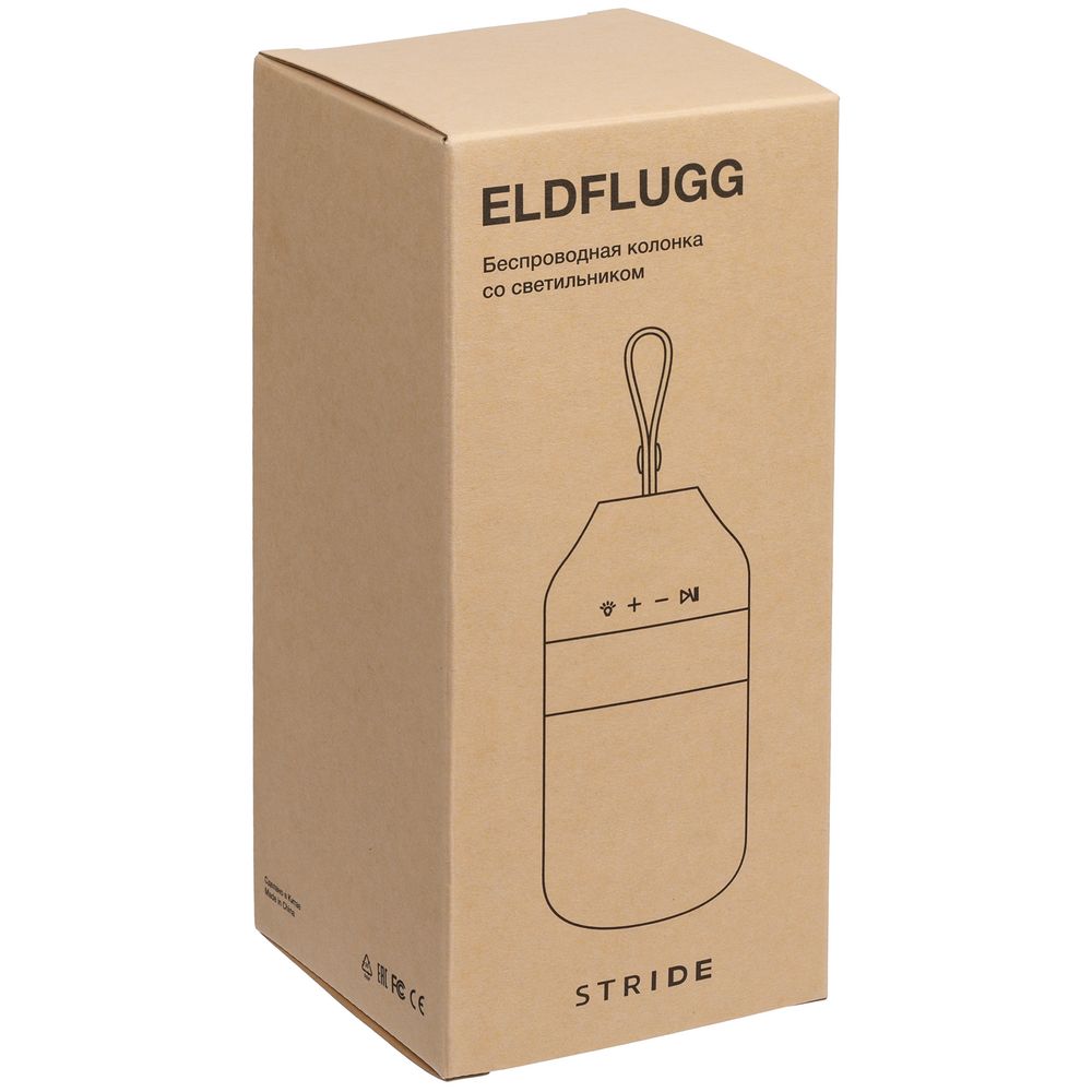 Защищенная колонка Eldflugg с кемпинговым фонарем фото на сайте Print Logo.