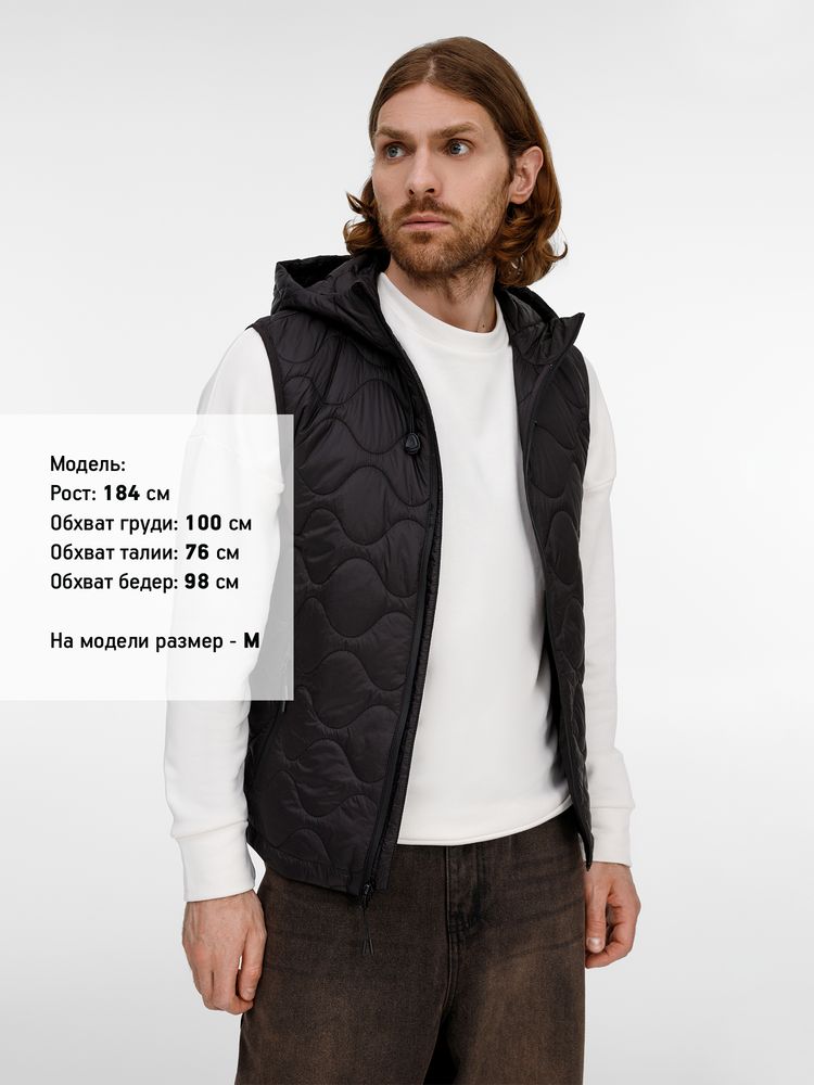 Жилет унисекс Tarnaby, черный, размер XXL