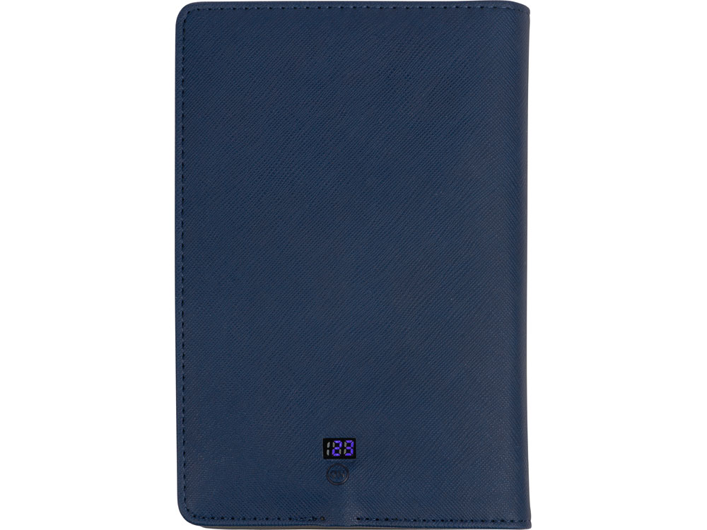 Органайзер с функцией беспроводной зарядки Manner, 5000 mah, темно-синий (Р)