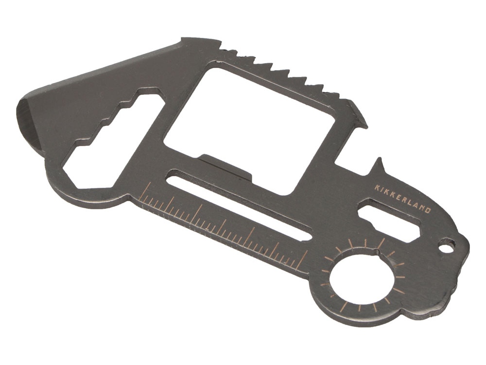 Карточка-мультиинструмент в форме авто фото на сайте  Print Logo.