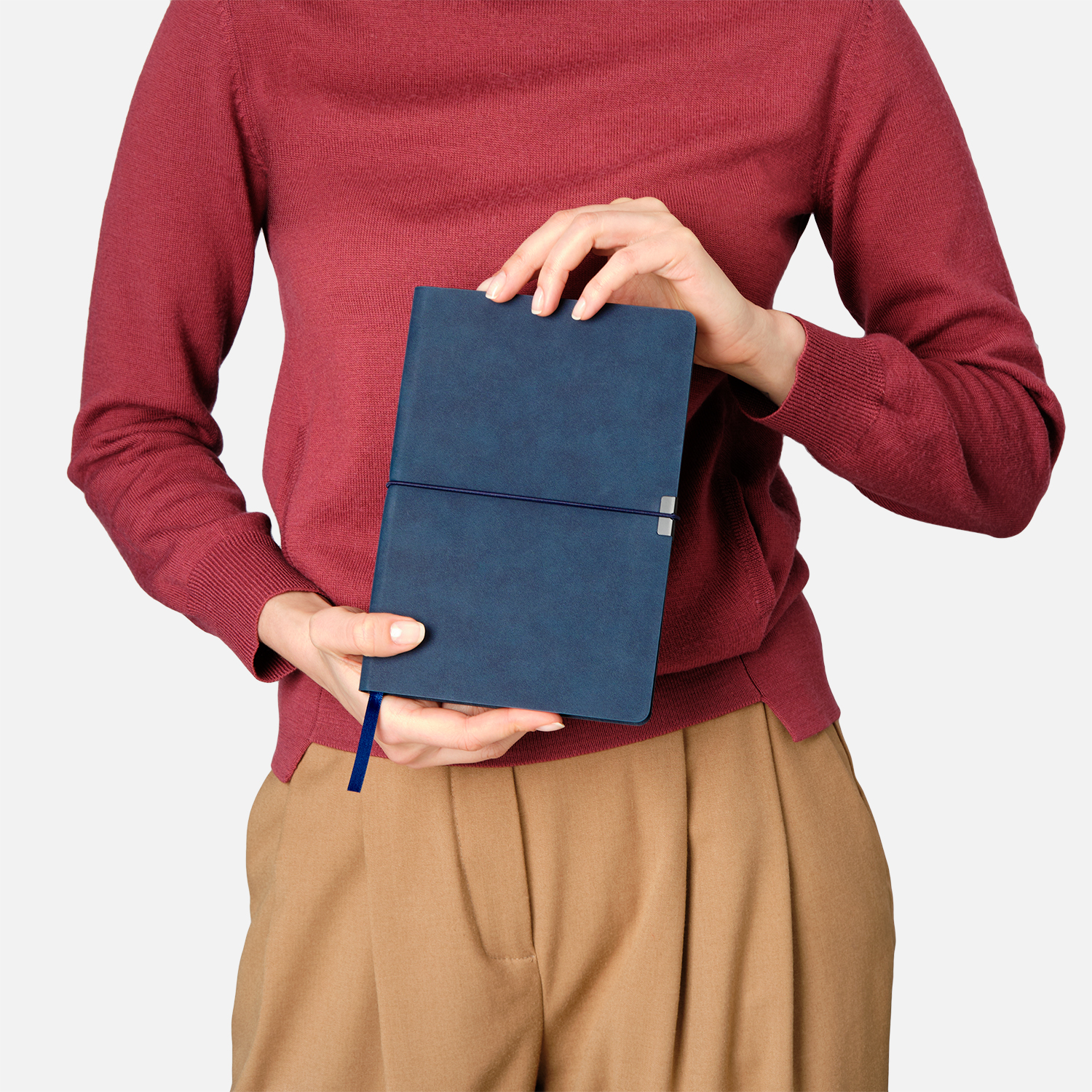 Ежедневник Ин Велюр (In Velour) недатированный, черный фото на сайте Print Logo.