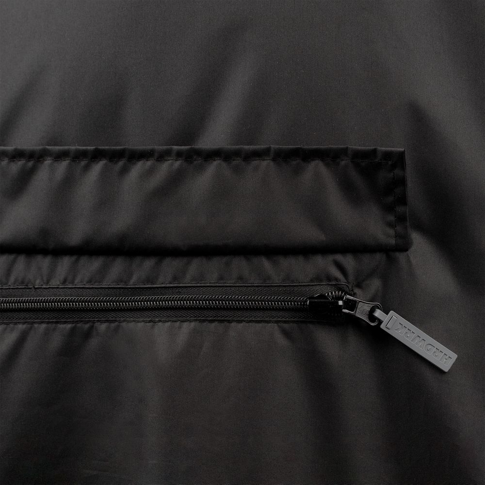 Дождевик-анорак Hard Work, укороченный, серый