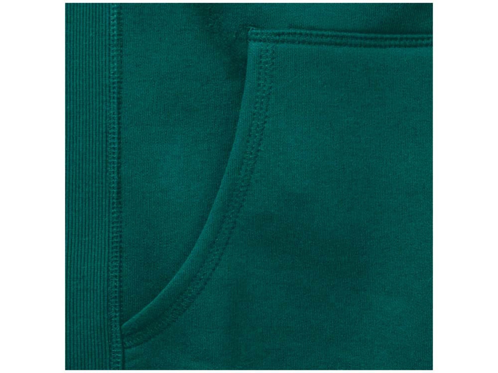 Толстовка Arora детская с капюшоном, изумрудный