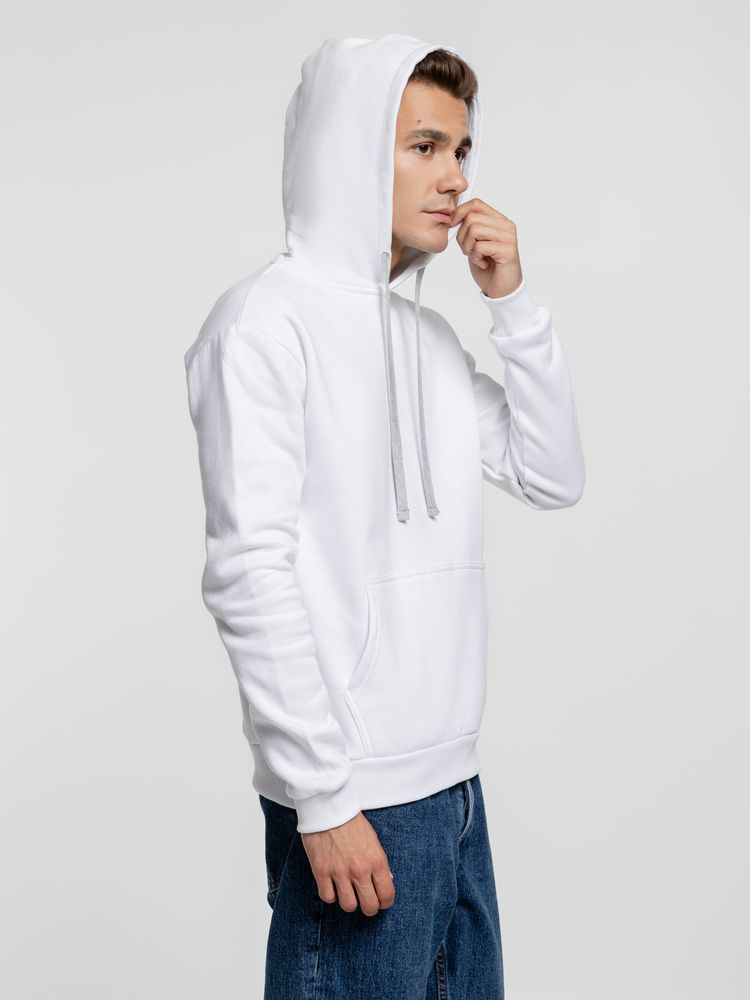 Толстовка с капюшоном Kirenga Heavy, белая (белоснежная), размер 5XL