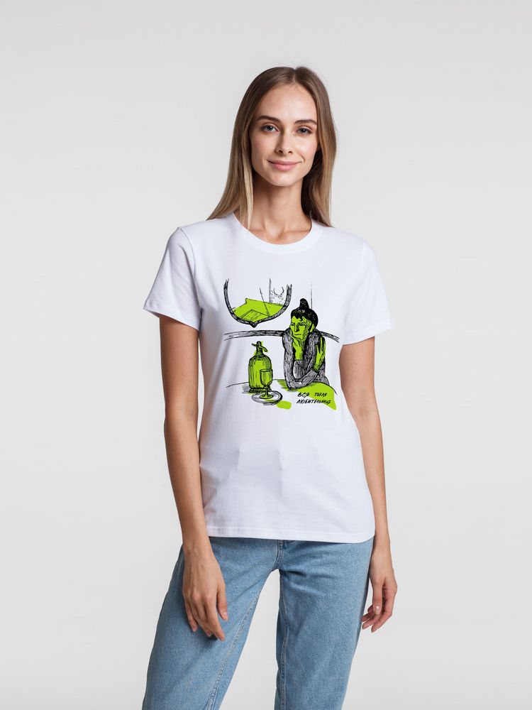 Футболка женская «Любительница» с логотипом Соль | Print Logo