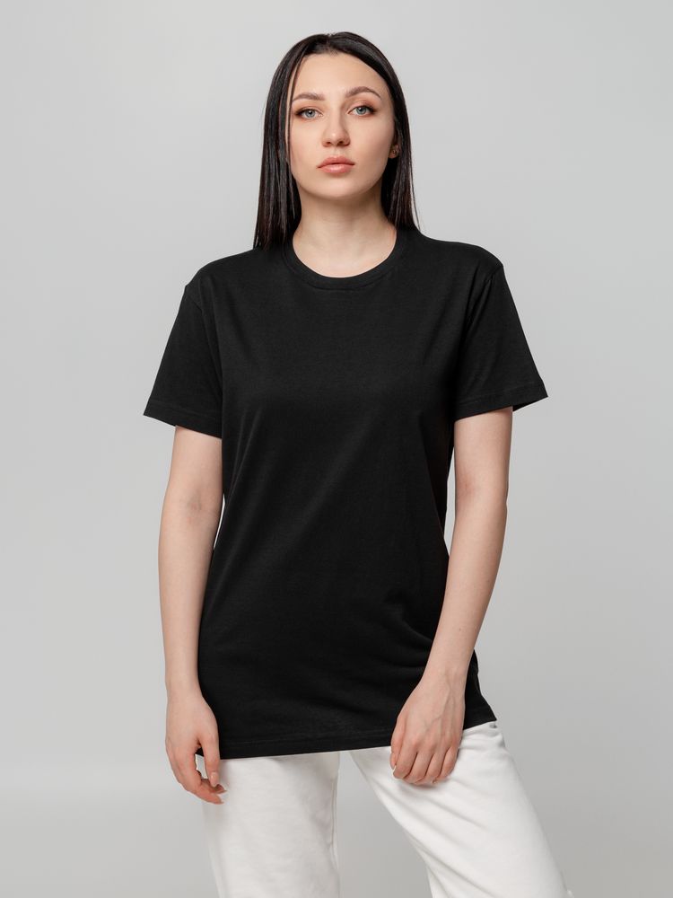 Футболка унисекс T-bolka 140, черная, размер 4XL