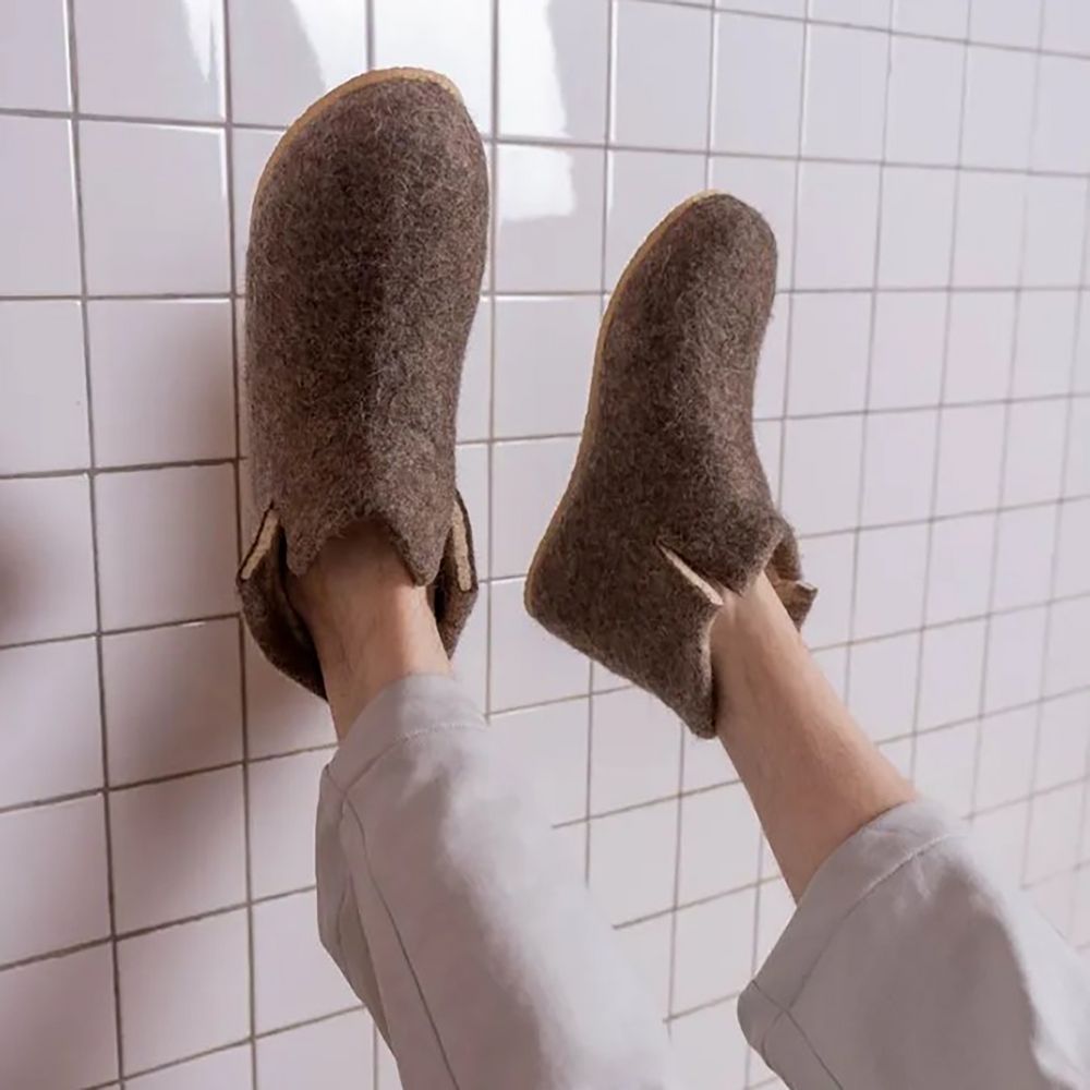 Домашние валенки Wild, натуральные, размер 42