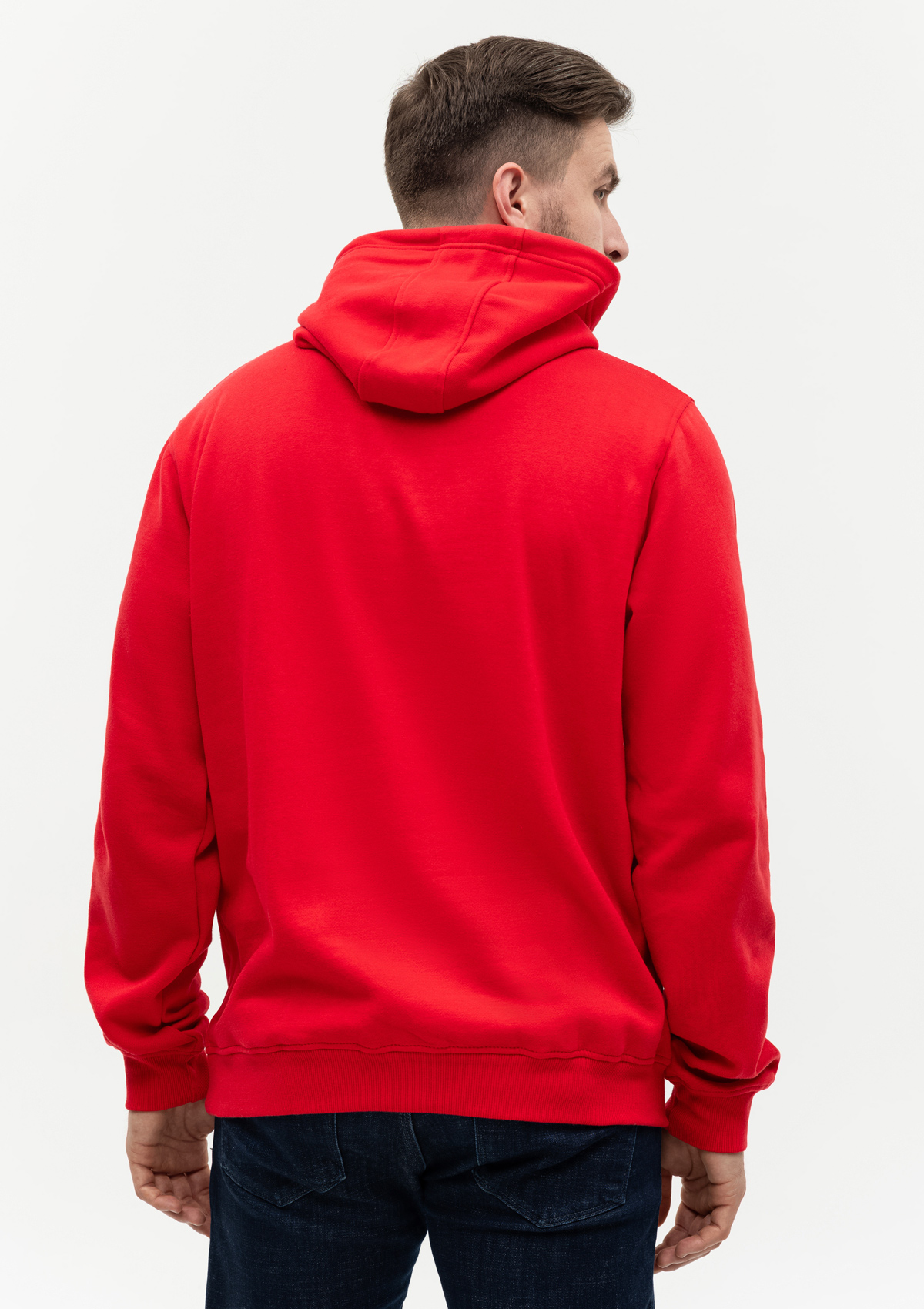 Худи унисекс STAN футер с начёсом 260, 20, Красный,  (14)  (44/XS)