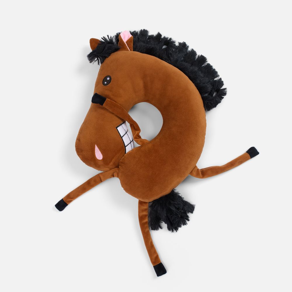 Подушка под шею «Озорконь» фото на сайте Print Logo.