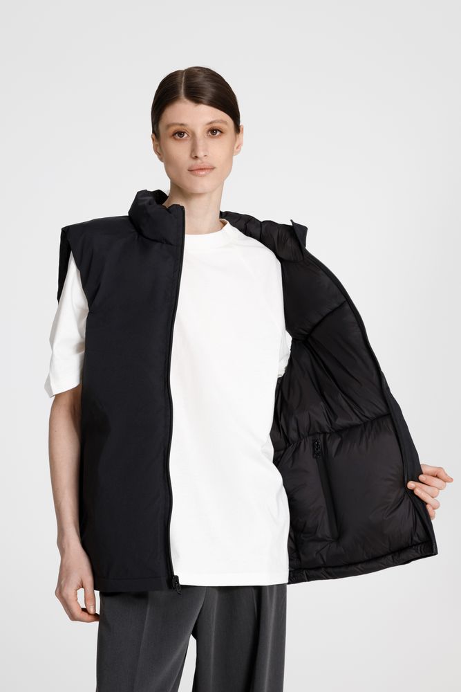 Жилет двусторонний V2, черный, размер 3XL/4XL