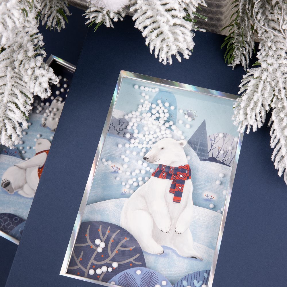 Коробка The Blue Bear — пример нанесения логотипа () | Print Logo