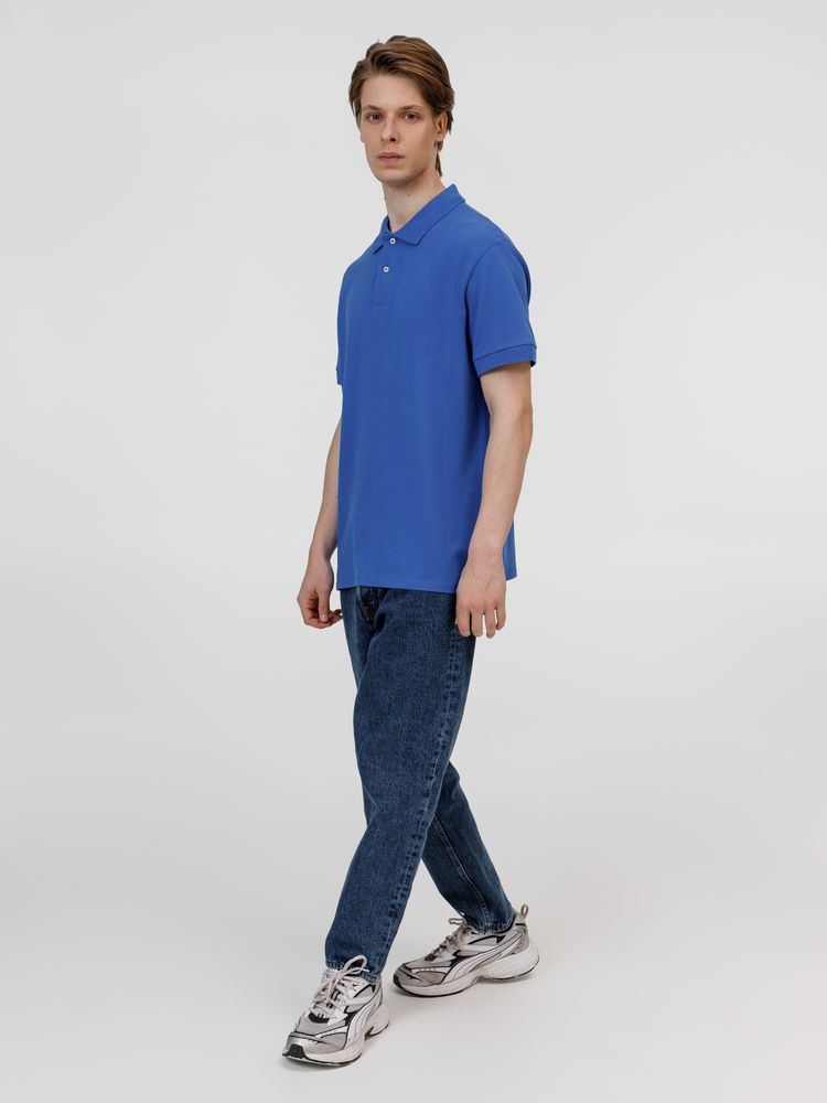 Рубашка поло унисекс Pacific, ярко-синяя (royal), размер M