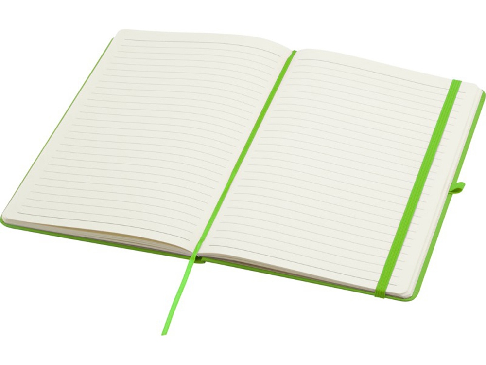 Блокнот Spectrum Plus формата A5 в твердой обложке - Зеленый лайм