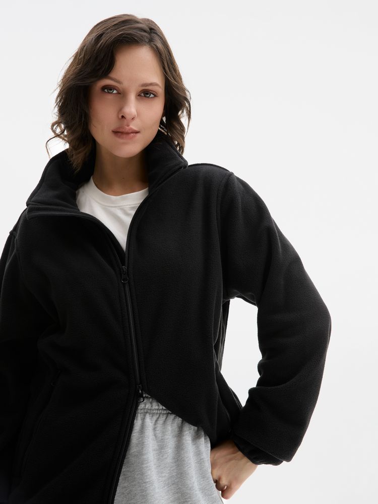 Куртка флисовая унисекс Ben Mac, черная, размер L