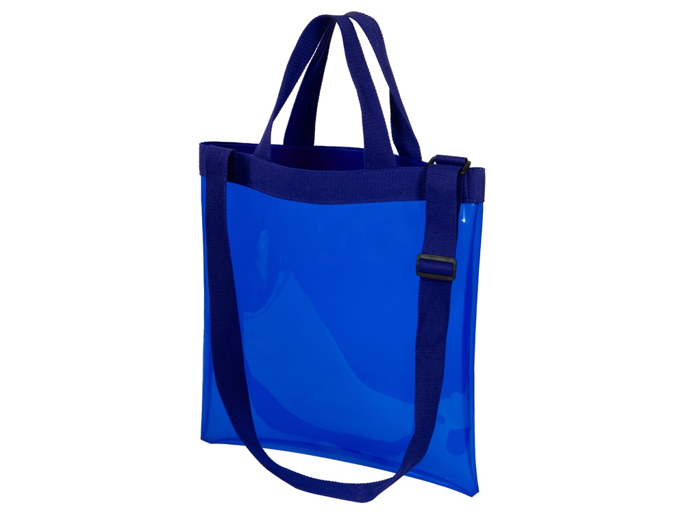 Сумка Frank из прозрачного пластика с регулирующейся лямкой с логотипом  | Print Logo