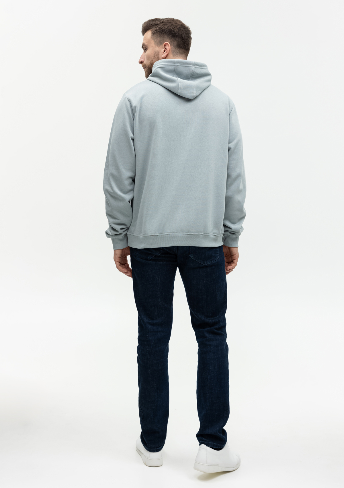 Худи унисекс STAN футер с начёсом 260, 20, Серый,  (201)  (56/XXXL)