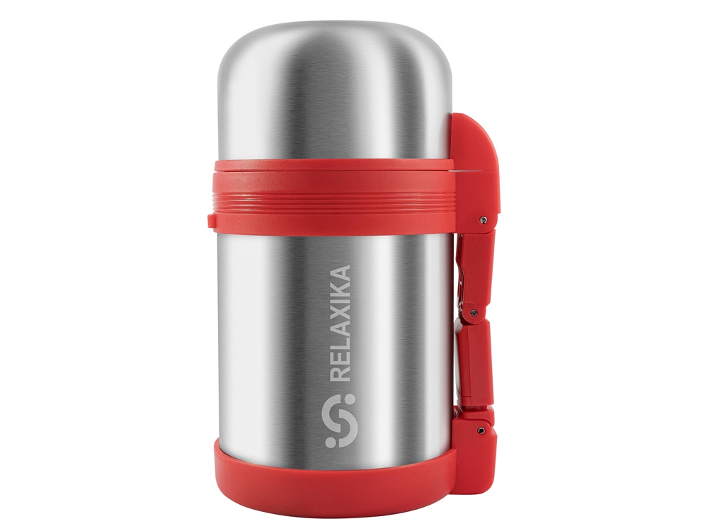Термос универсальный для еды и напитков 201 с логотипом Relaxika | Print Logo