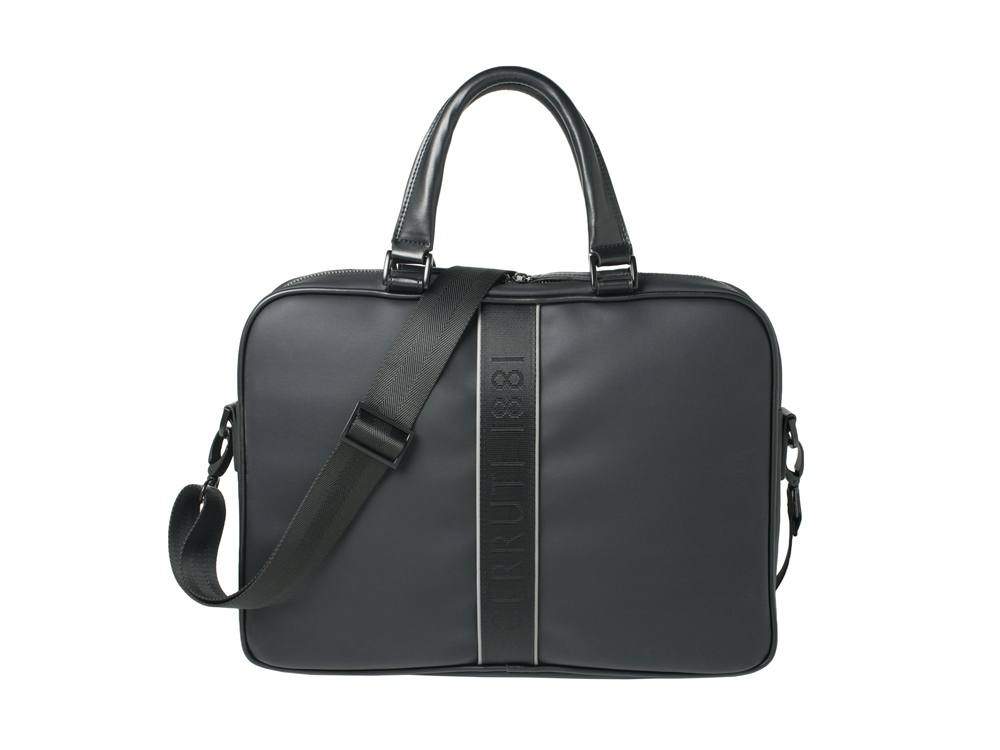 Сумка для ноутбука Spring Black с логотипом Cerruti 1881 | Print Logo