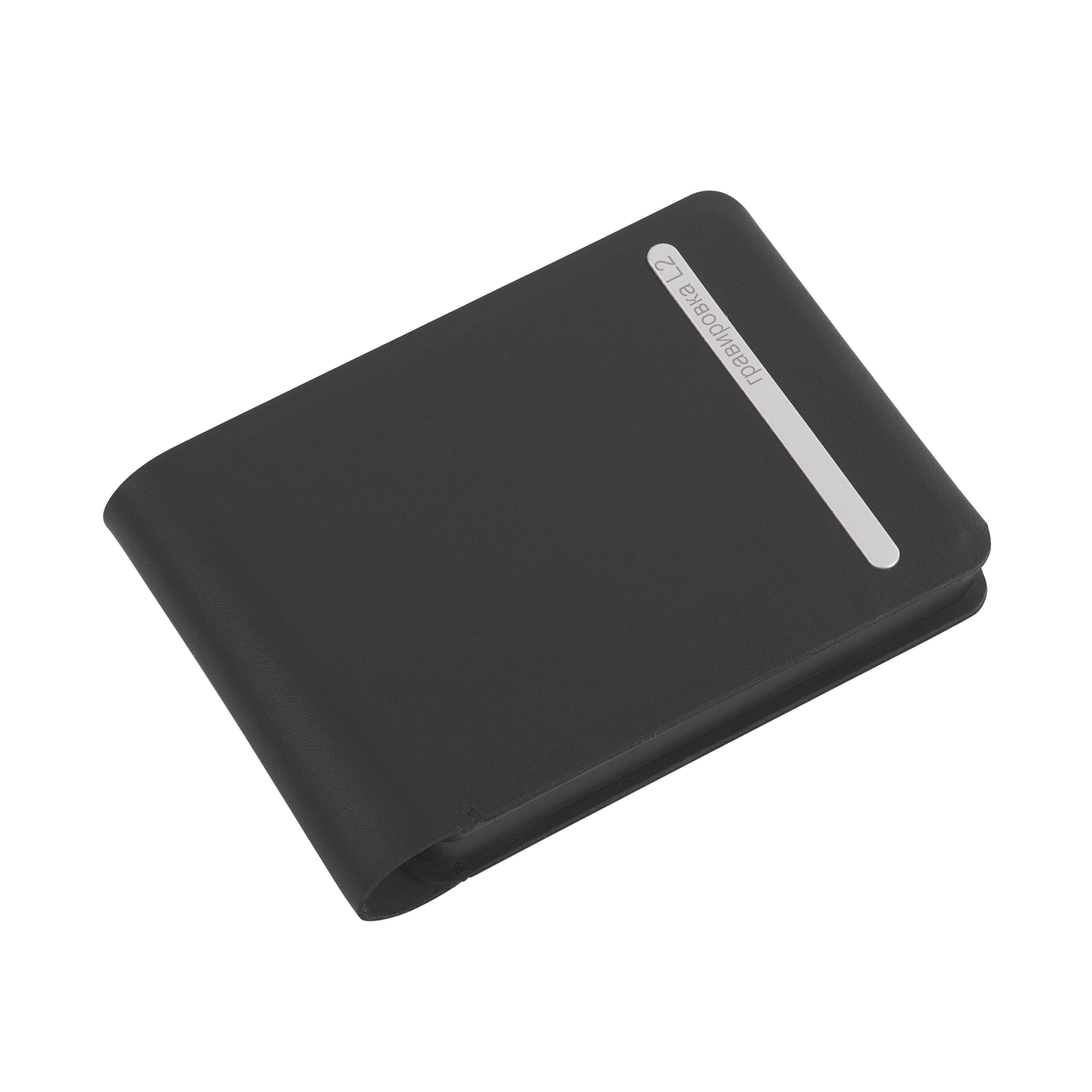 Портмоне со cъёмным (на магните) беспроводным зарядным устройством 3000 mAh, черный