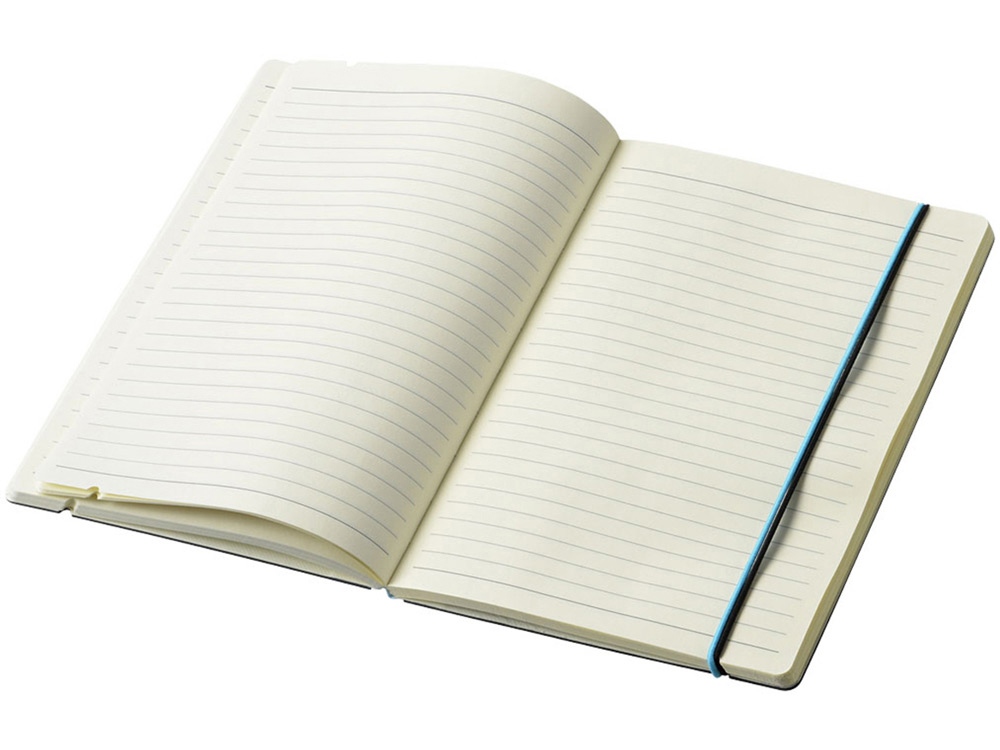 Блокнот А5 Cuppia, черный/светло-синий