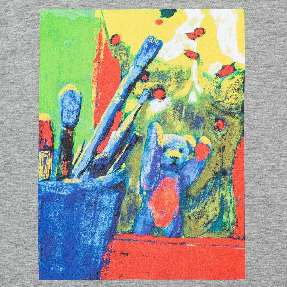 Футболка детская Artist Bear фото на сайте Print Logo.