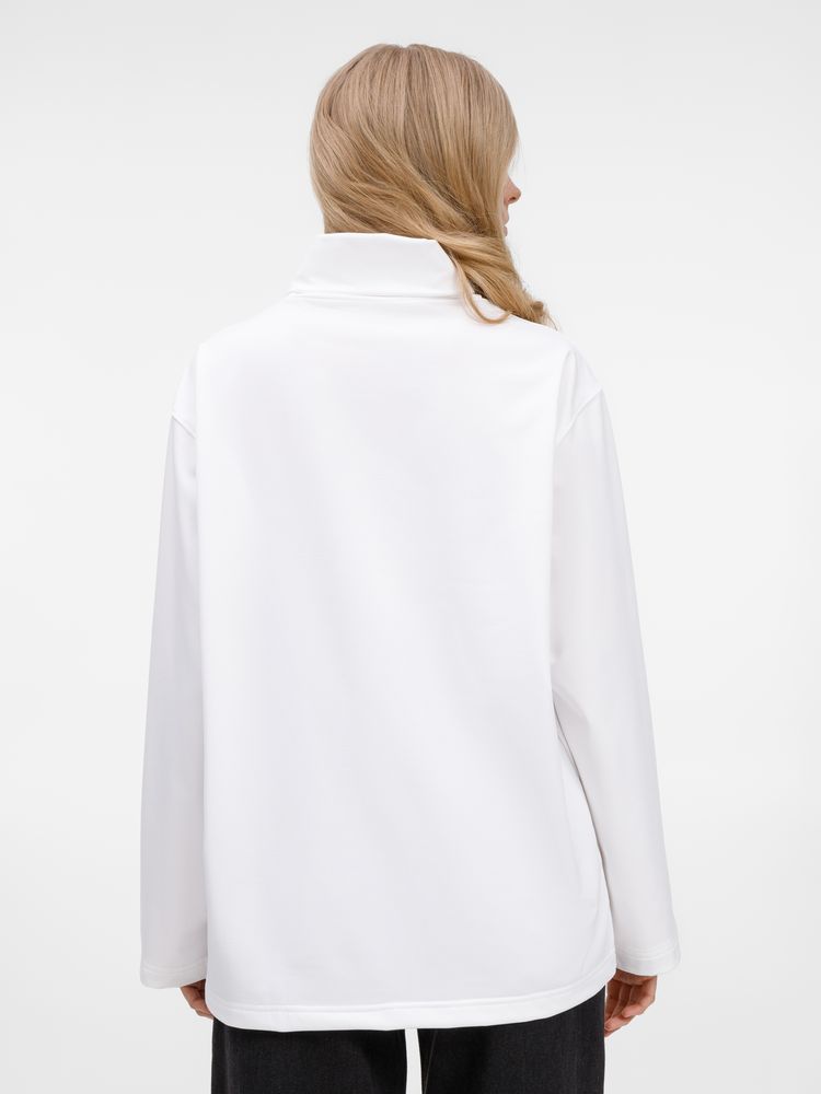 Лонгслив из бифлекса Morfiss, белый, размер XL/XXL