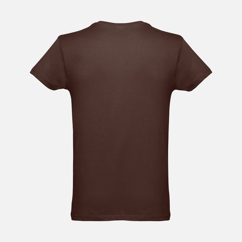 Футболка мужская Luanda, темно-коричневая, размер S