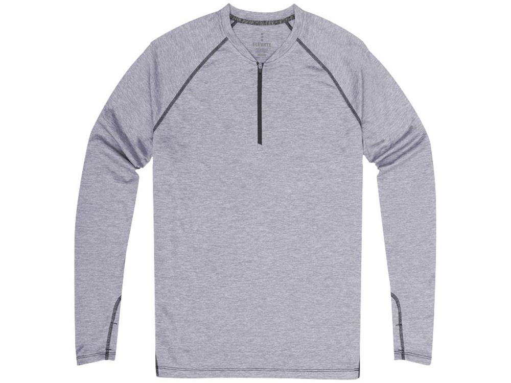 Лонгслив Quadra мужской с длинным рукавом, серый