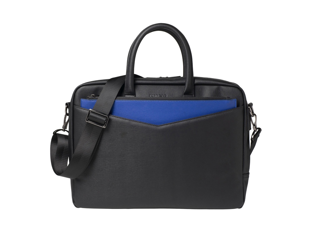 Сумка для документов Cosmo Blue с логотипом Ungaro | Print Logo