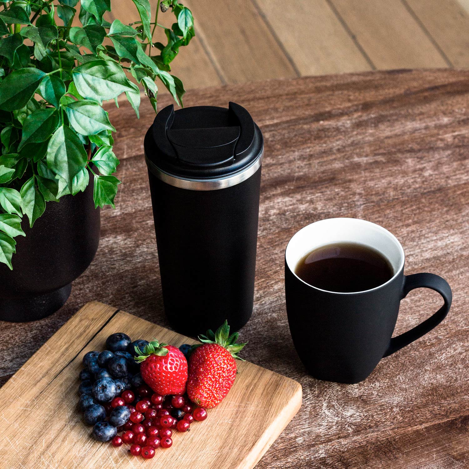 Керамическая кружка Tulip, аква фото на сайте Print Logo.