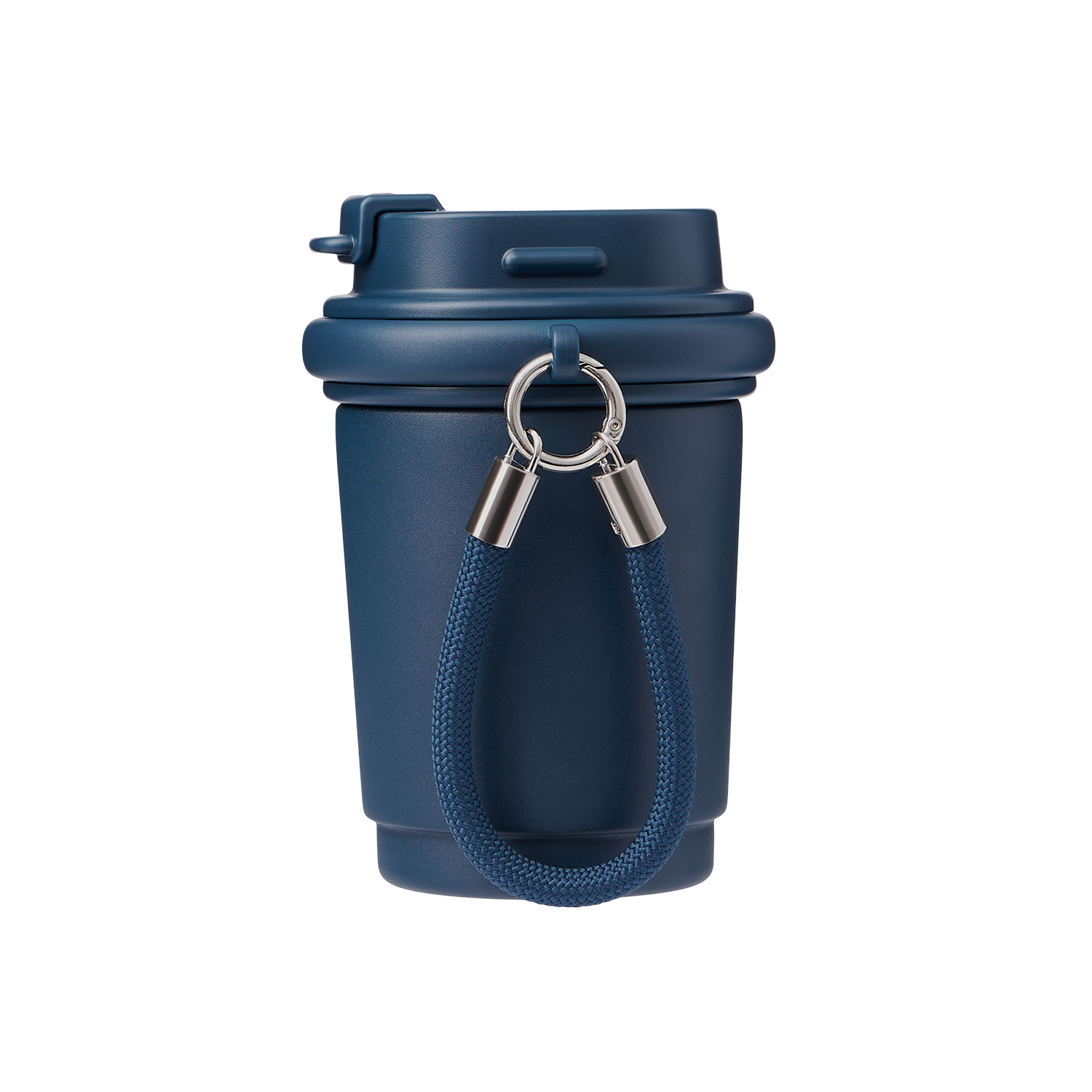 Термокружка вакуумная Сидней (Sydney), серебряная — пример нанесения логотипа (Portobello Термокружки) | Print Logo