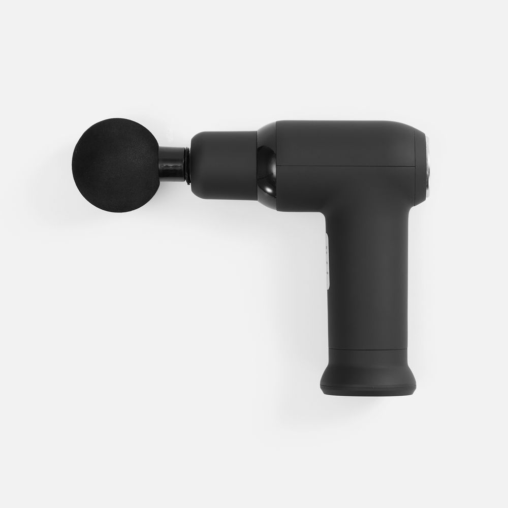 Перкуссионный массажер Stress Away — пример нанесения логотипа (Molti) | Print Logo