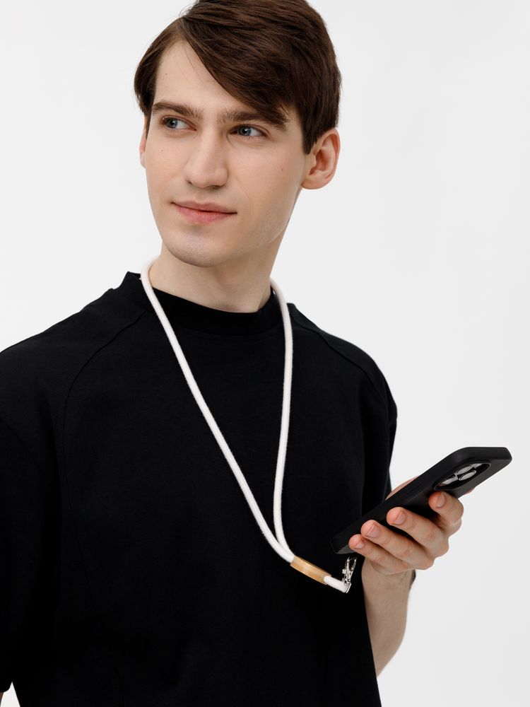 Шнурок для бейджа Tube Wood