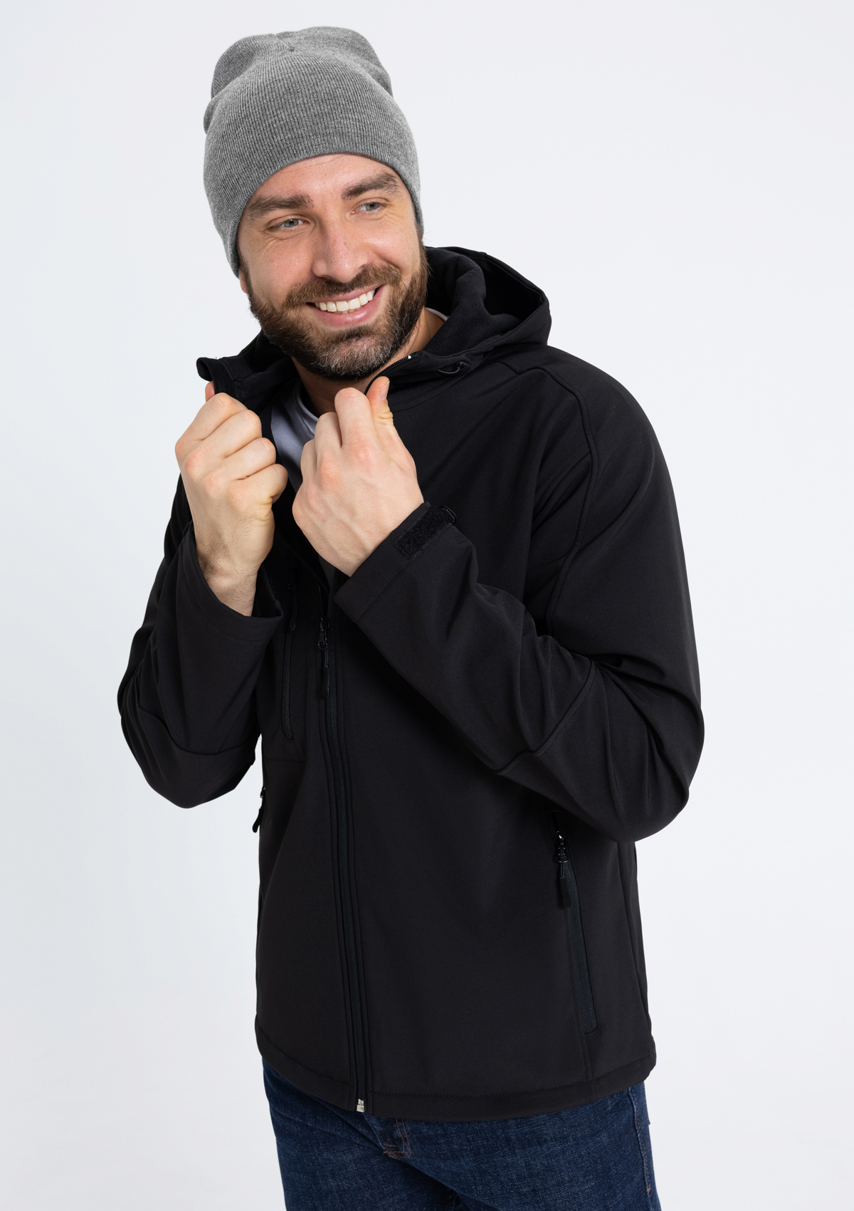 Шапка STAN акрил 116, Серый меланж,  (50/60)  (56-58/ONE SIZE)