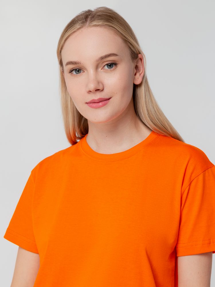 Футболка унисекс T-bolka 140, оранжевая, размер XL