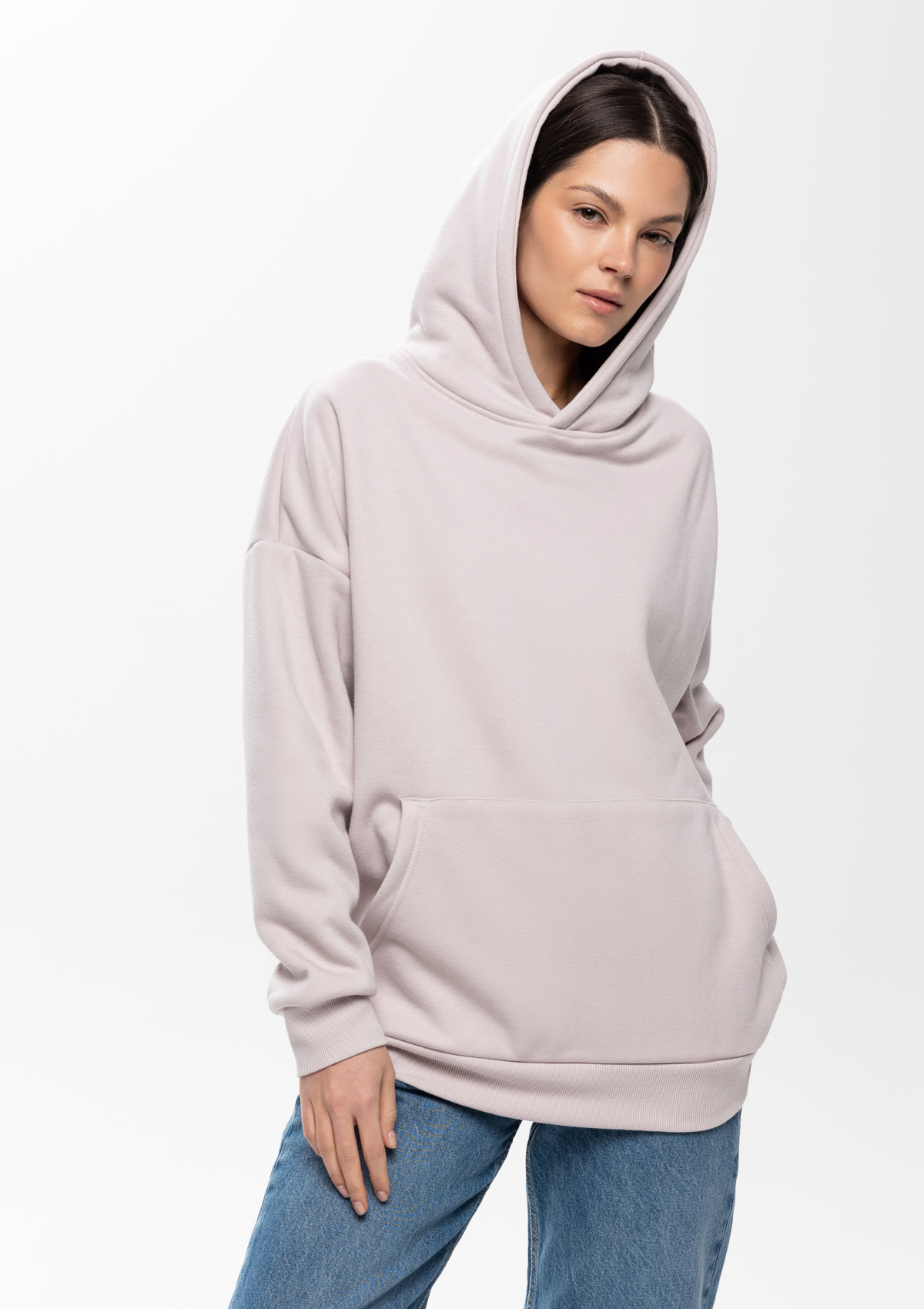 Худи унисекс STAN оверсайз интерсофт 320, 69, Кремовый,  (52)  (46/S)