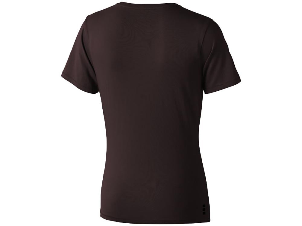 Nanaimo женская футболка с коротким рукавом, шоколадный коричневый