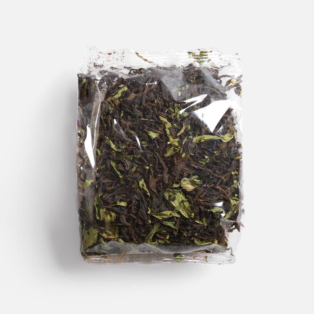 Чай черный с мятой фото на сайте Print Logo.